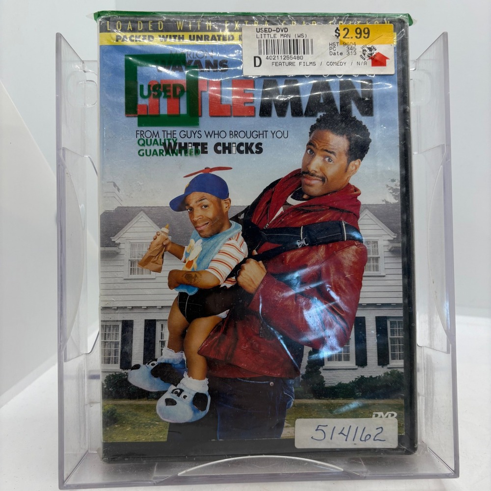 Little Man DVD Widescreen Marlon Wayans Shawn Wayans Comedy Movie 2006